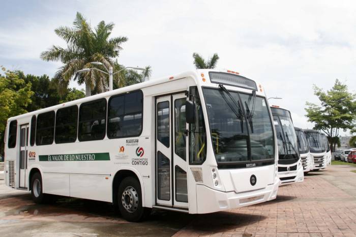 Apenas comienzan y empresa del Transporte Urbano de Chetumal solicita incremento a sus tarifas