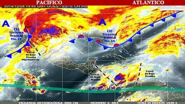 ¡Brrrrr! Al menos 13 estados tendrán temperaturas bajo cero