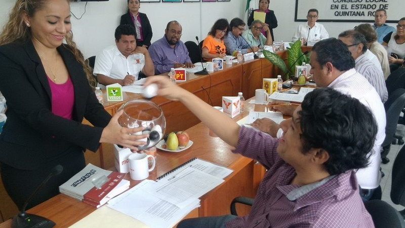 Sortea INE Bastidores Para Partidos Políticos