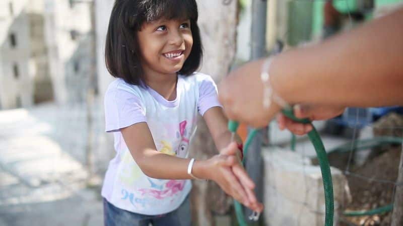 Casi listo sistema de agua potable en la comunidad de San Antonio nuevo en FCP