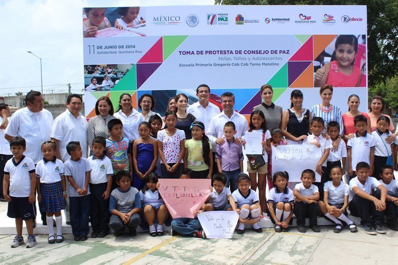 El DIF Quintana Roo y el Instituto Electoral fomentan y fortalecen la promoción de la cultura democrática entre la niñez y jóvenes quintanarroenses