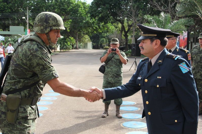 Cambian mando en el séptimo regimiento de Caballería Motorizada