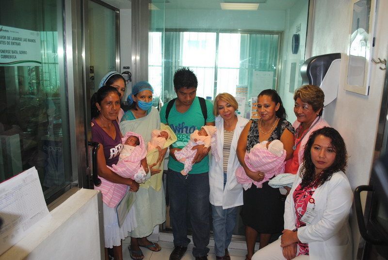 Los Hospitales Generales De Cancún Y De Playa Del Carmen Atendieron Con Éxito A Las Cuatrillizas