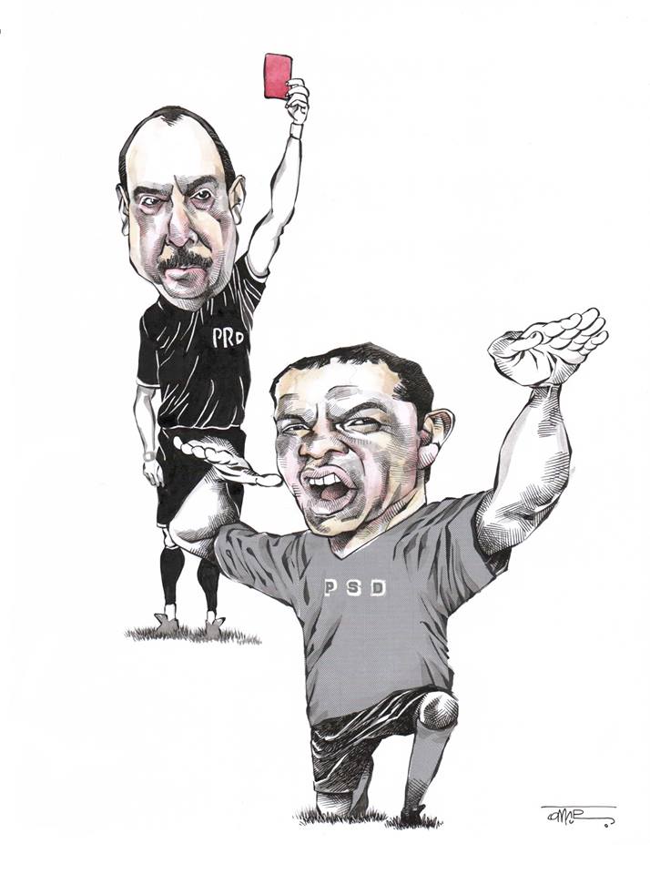 OMAR: Cuauhtemoc Blanco en el circo del PSD #caricatura