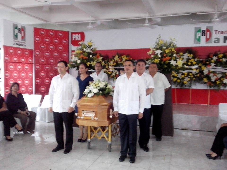 Despiden priistas al “Gallo” Coral