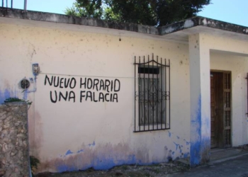 Se amachinan los “mayas” contra el nuevo horario