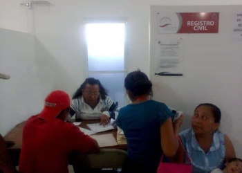 Más oficinas de Registro Civil en la zona rural del Municipio Bacalar