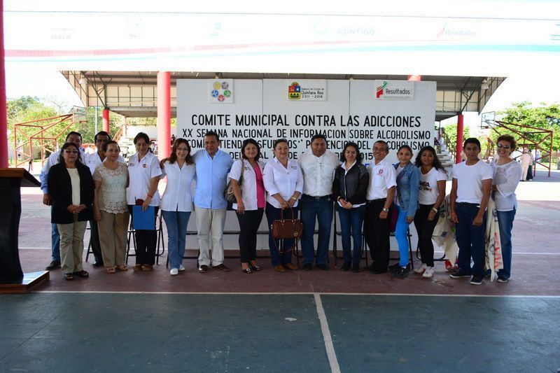 Llevan a la Zona Maya programa nacional contra el alcoholismo
