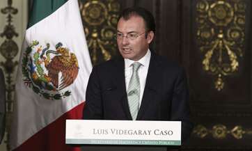 Luis Videgaray advierte recorte al gasto público