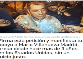 Cientos se suman en apoyo al ex gobernador Mario Villanueva Madrid