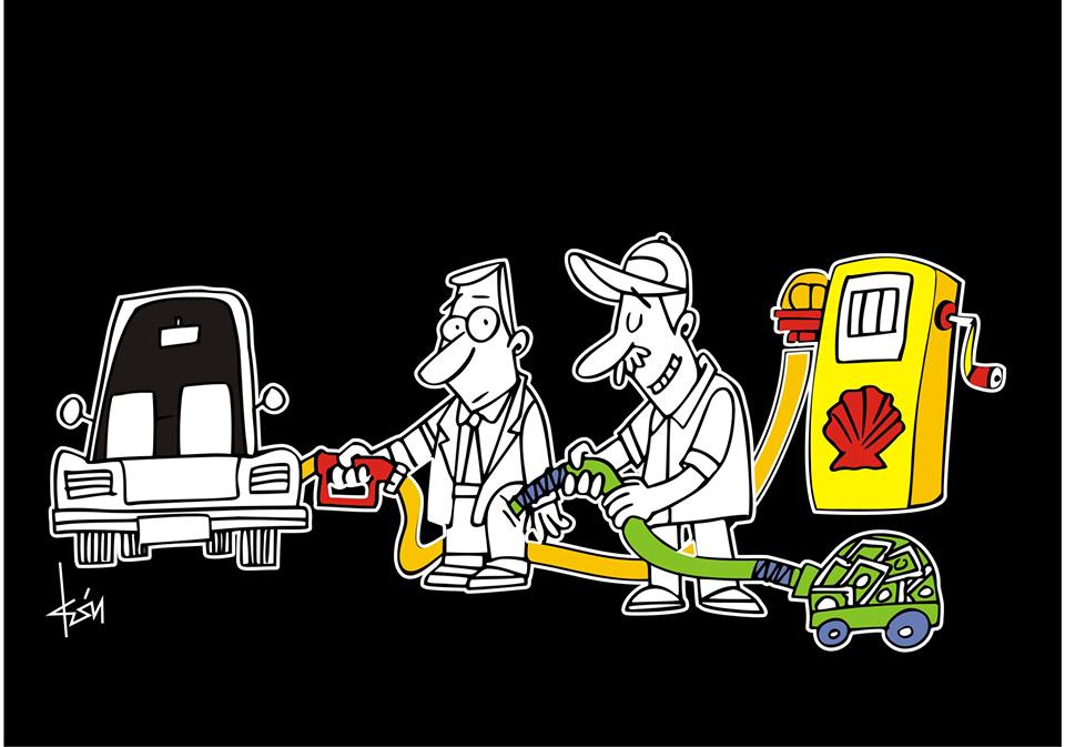 LEON: Gazolinazo #caricatura
