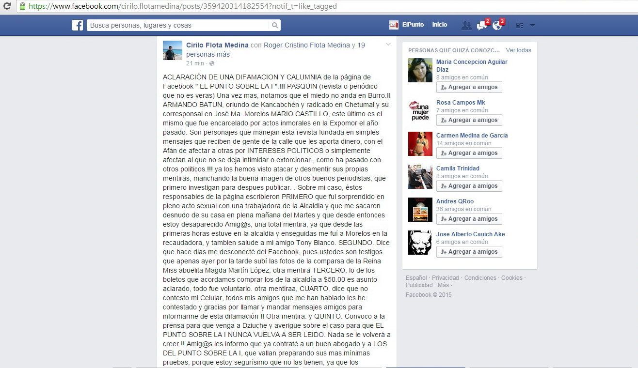 Una verdad irrefutable… Cirilo Flota