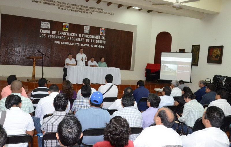 Capacitación a funcionarios de programas federales de la SEDATU