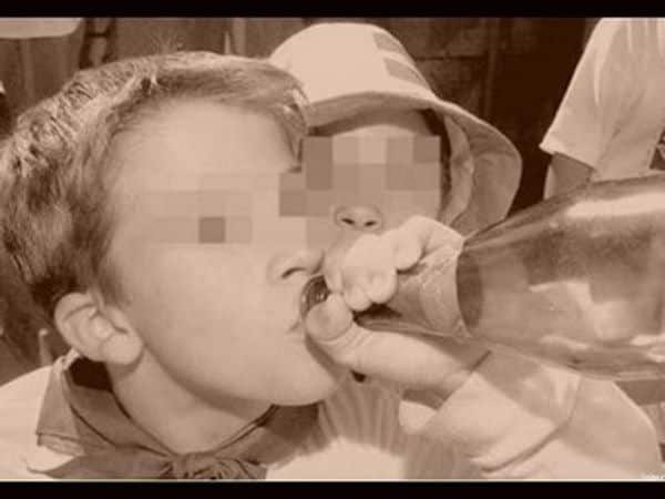 Niño de 6 años llega borracho al kinder en Tamaulipas