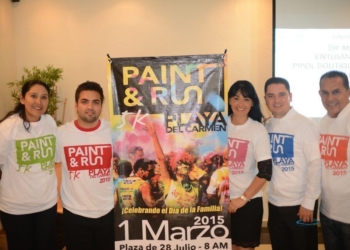 DIF Solidaridad une a las familias con la carrera “Paint & Run”