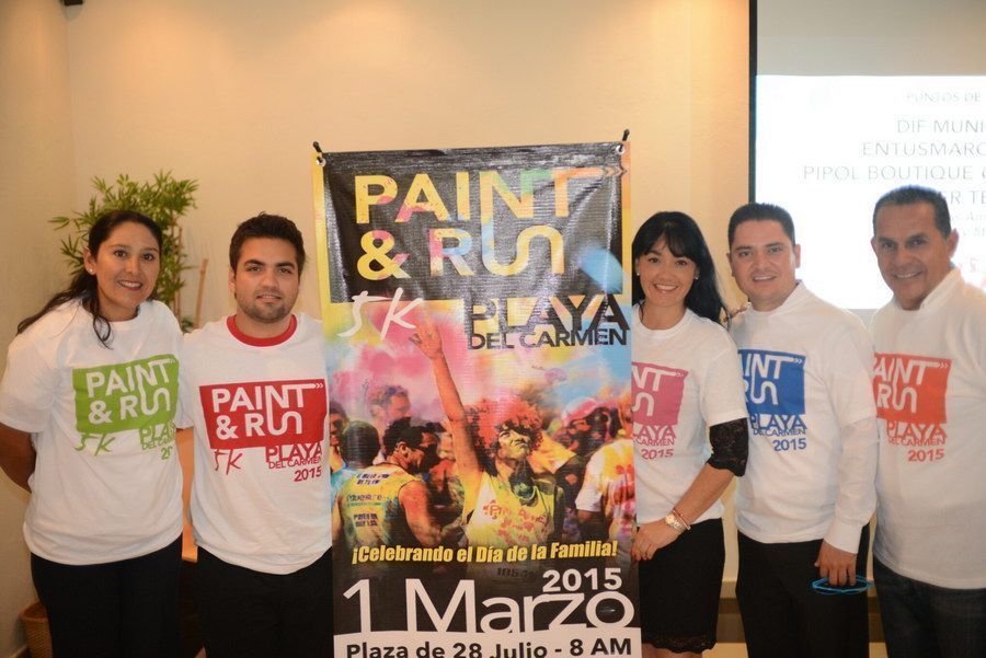 DIF Solidaridad une a las familias con la carrera “Paint & Run”