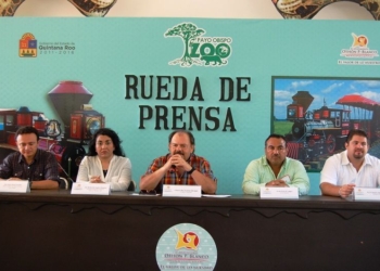 Presentan proyecto de rescate del tren en el zoológico Payo Obispo