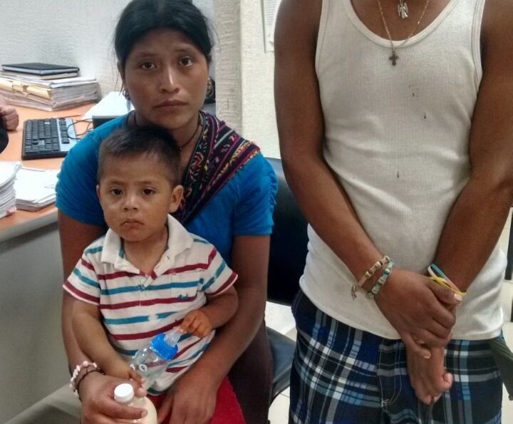 Aparece en región 247 el niño chiapaneco que desapareció el pasado martes 