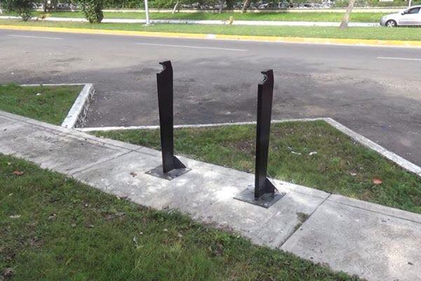 OPB buscará sancionar el robo de equipamiento urbano