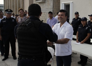Mauricio Góngora refuerza capacitación de policías municipales