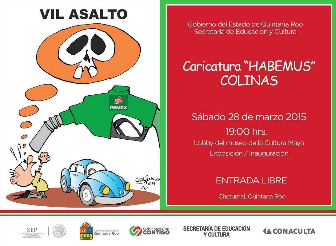 Exposición “HABEMUS COLINAS” en el museo de la cultura maya