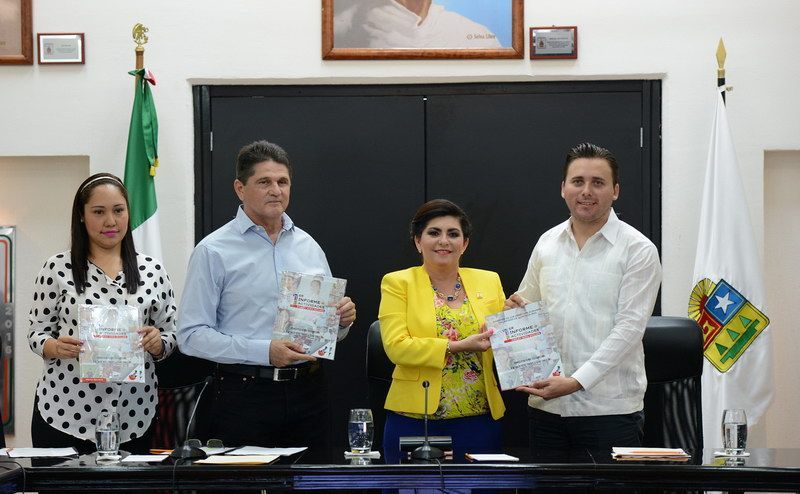 Recibe XIV legislatura informe de la Comisión de Derechos Humanos