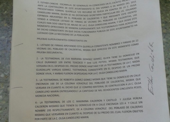 Denuncian a protegida del “presi Abu”