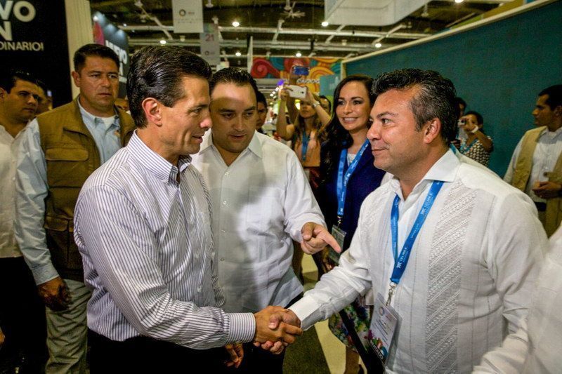 Solidaridad presente en el tianguis turístico 2015