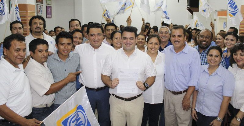 Se registra MahmudChnaid, candidato del PAN a la Diputación Federal por el Distrito II