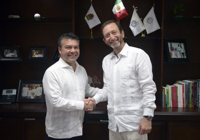 Fructífera reunión entre Mauricio Góngora con embajador de Alemania