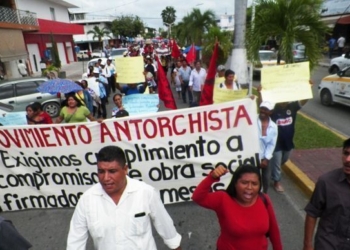 “Líder de Antorchistas en Q. Roo es un extorsionador”