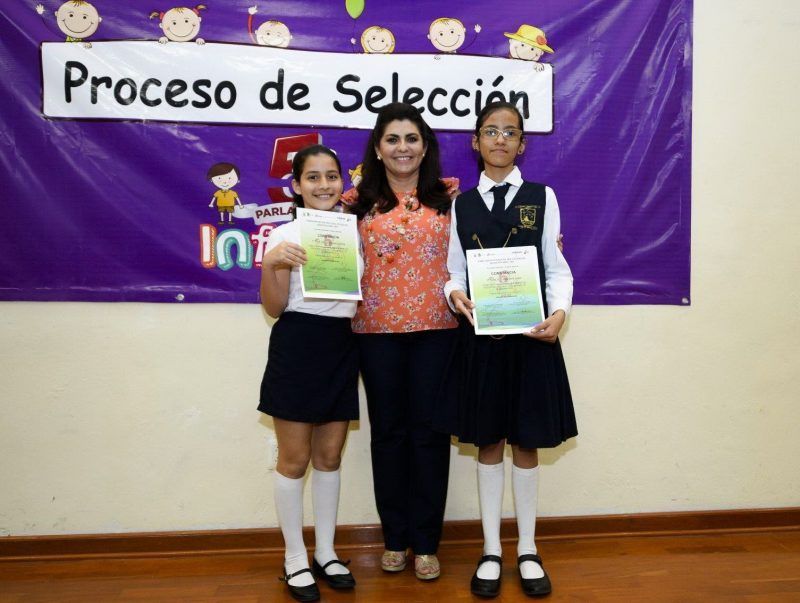Marizta Medina y jurado, elijen a diputada infantil por II Distrito