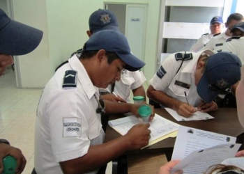 Sorpresivo antidoping a policías municipales de OPB