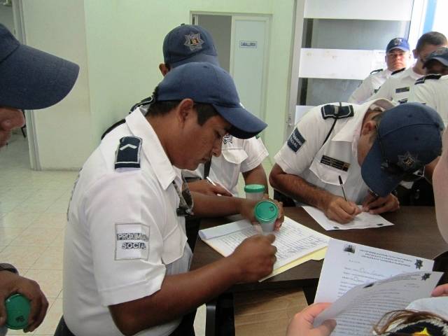 Sorpresivo antidoping a policías municipales de OPB