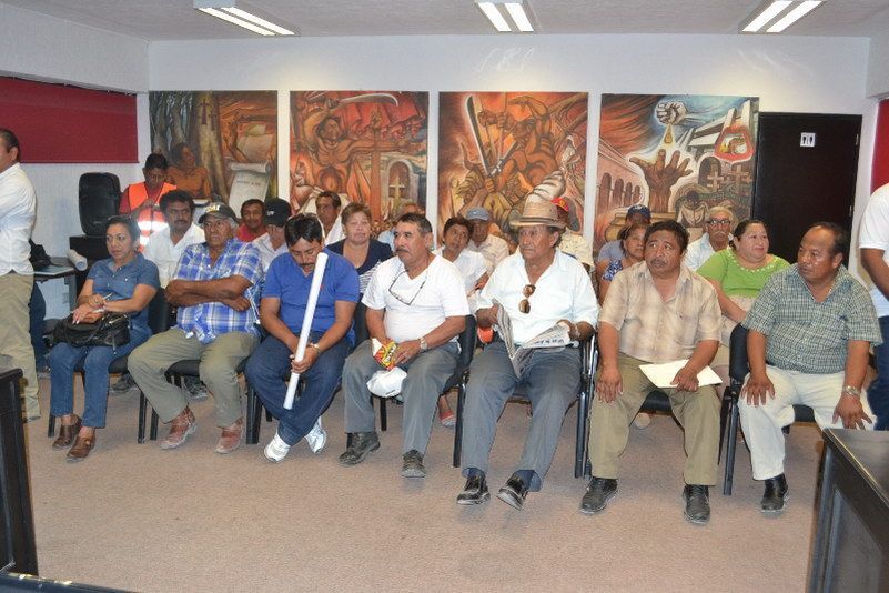 Fructífera reunió entre autoridades y ejidatarios de FCP