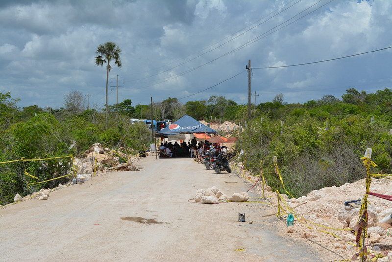Carrilloportense no claudican con el bloqueo a la carretera, al contrario, reforzarán la masa humana