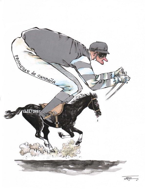 OMAR: Cansancio en el arranque #caricatura