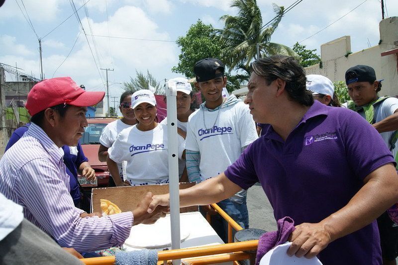 Chanpepe se da su baño de sol en la región 94