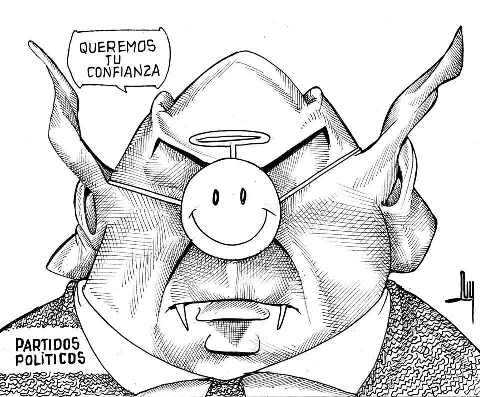 LUY: Disfraz electorero #caricatura