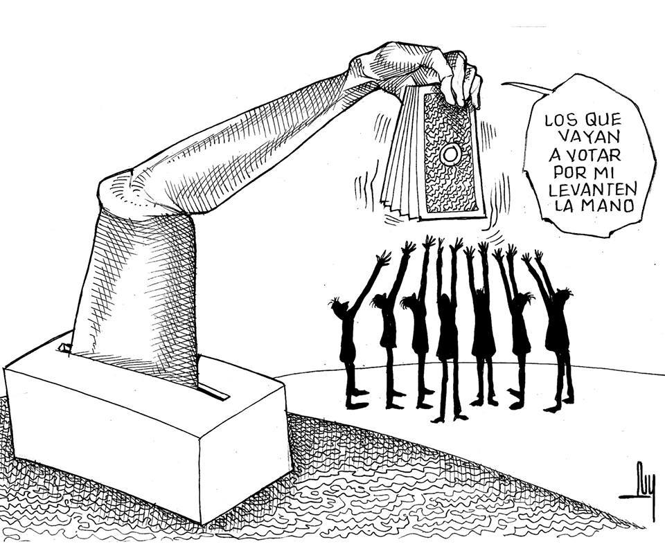 LUY: El llamado a la democracia #caricatura