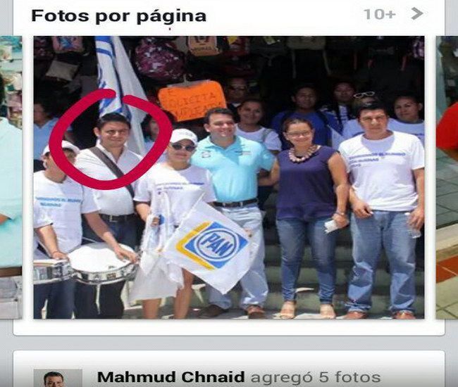 Campaña del panista, Mahmud Chnaid viola el LGIPE?