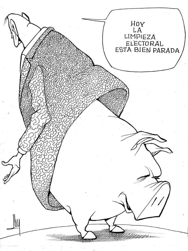 LUY: Limpieza #caricatura