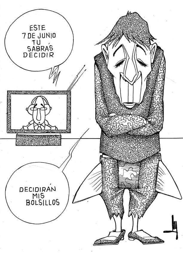 LUY: Obligada decisión #caricatura
