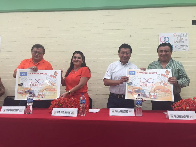 Cancún se unió a la campaña “Día Naranja”