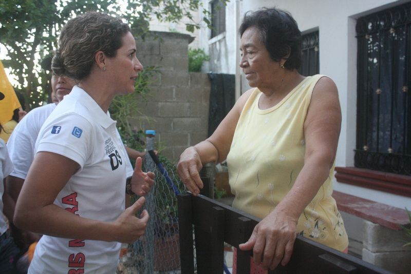 Reforzaremos los trabajos en áreas públicas: Iris Mora