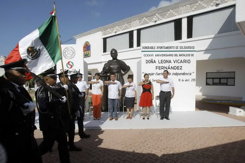 Recuerdan en Solidaridad a Doña Leona Vicario