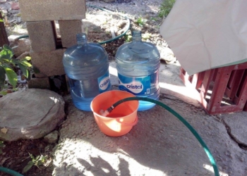 10 días sin agua en la 5 de Abril y Nueva Reforma