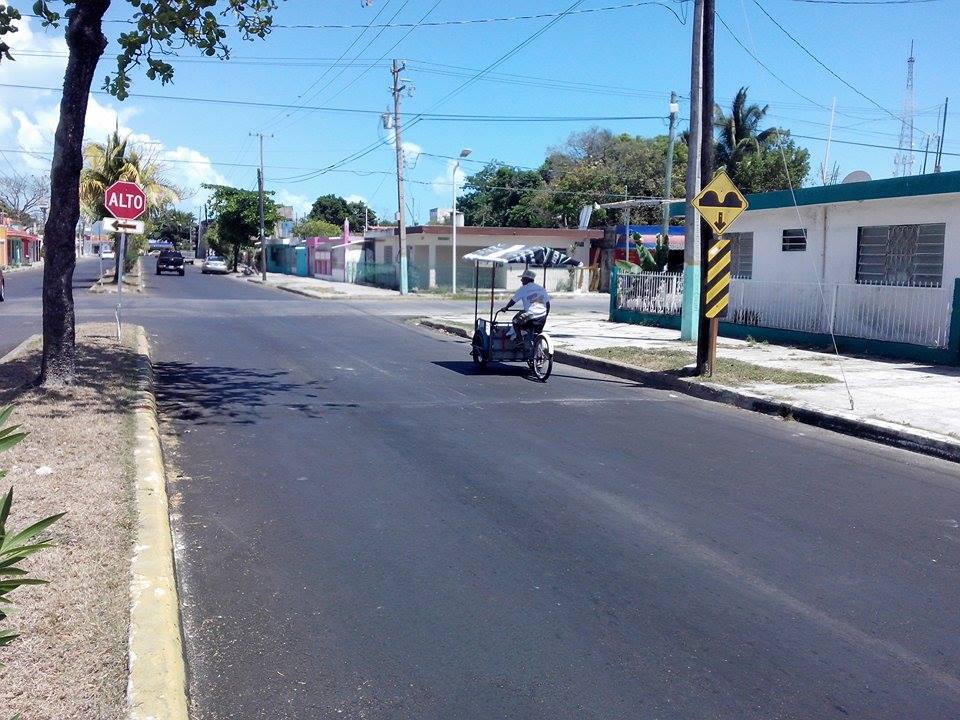 Desaparecen los topes en avenidas de Chetumal