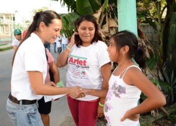 Arlet trabajará de la mano con los que buscan el desarrollo económico de Quintana Roo