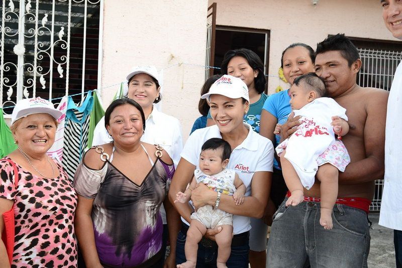 Buscará Arlet más recursos para infraestructura y bienestar social